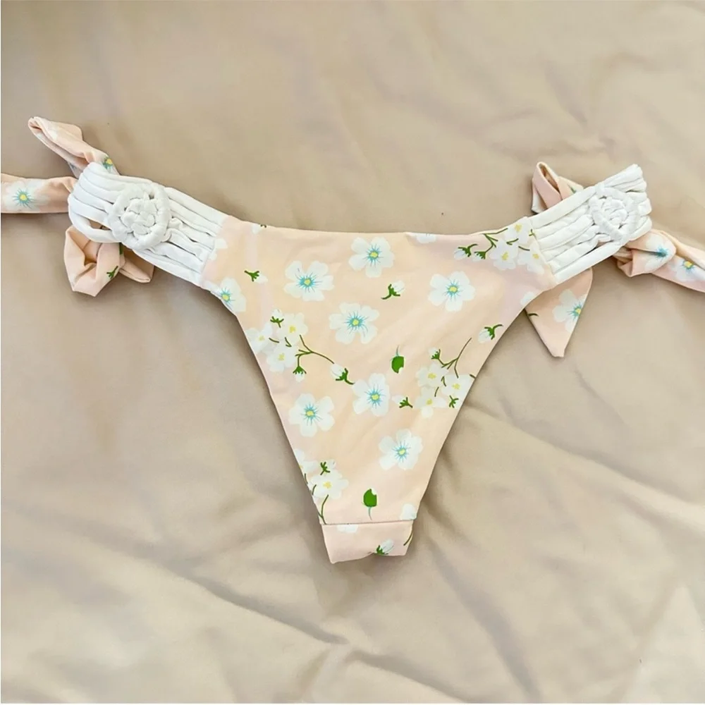 Frankie's bikini vintage floral bikini bottom